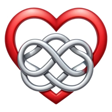 infinity sign sign heart sticker