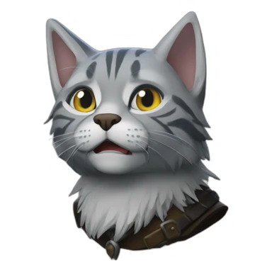 witcher-cat sticker