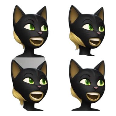 Cat noir miraculous sticker