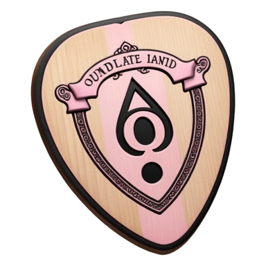 Ouija board Light pink and black  sticker