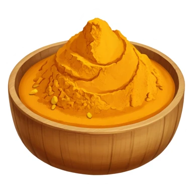 turmeric pouder sticker