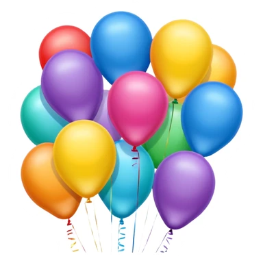 Balloons that say 30  sticker