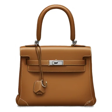 Hermès black Kelly bag sticker