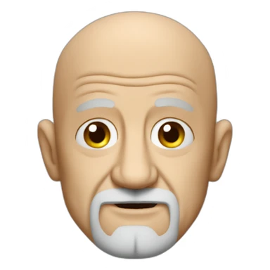 mike ehrmantraut with a finger sticker
