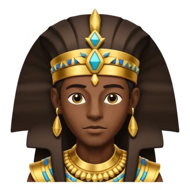 Black pharoah  sticker