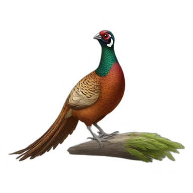 pheasant sticker
