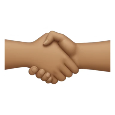 Brother sister handshake sticker