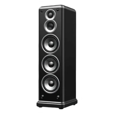 speaker tower sticker