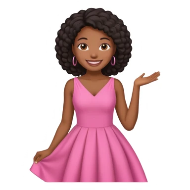 black barbie sticker