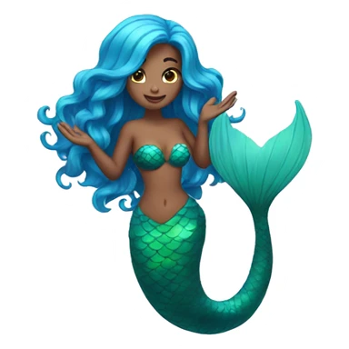MERMAID sticker