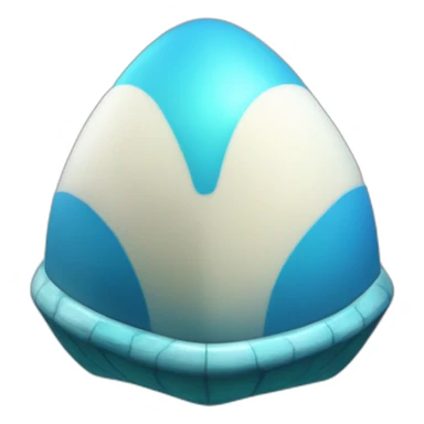 a blue shell from mario kart 8 sticker