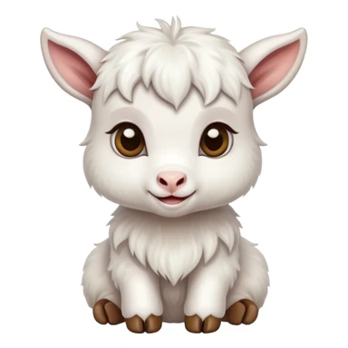 baby goat sticker