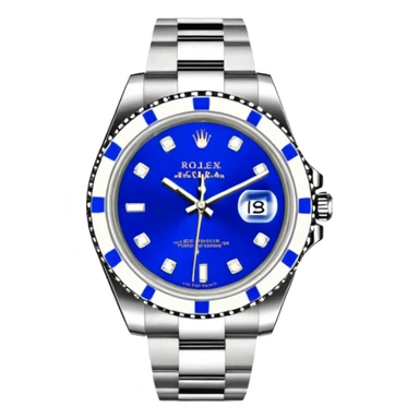 rolex wysadzany diamentami sticker