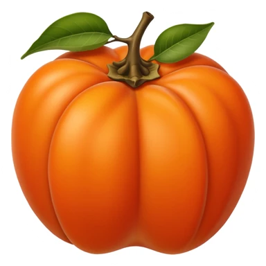 persimmon fruit sticker