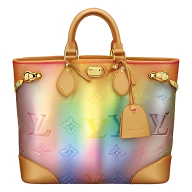 Louis vuitton Rainbow Color sticker