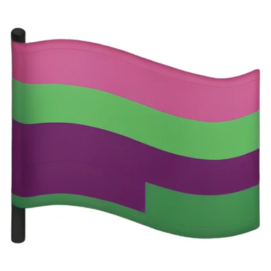Abrosexual flag sticker
