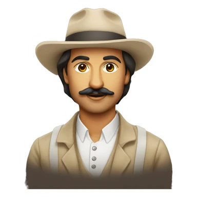  create a emoji of Bhagat Singh sticker