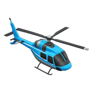 Helecopter  sticker