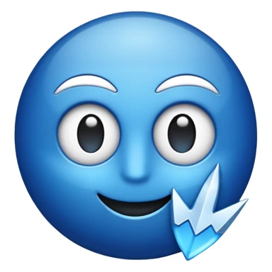 Verificado azul con la flecha blanca sticker