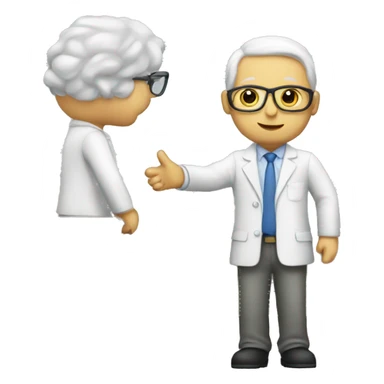 white color teacher mathematics sticker