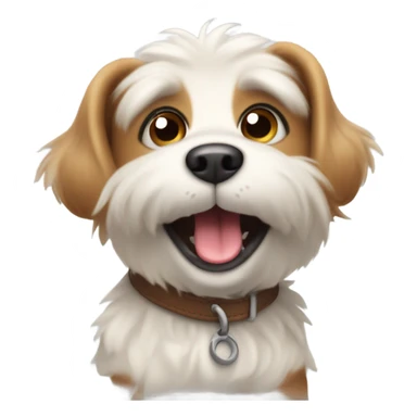 Cute little doggie  sticker