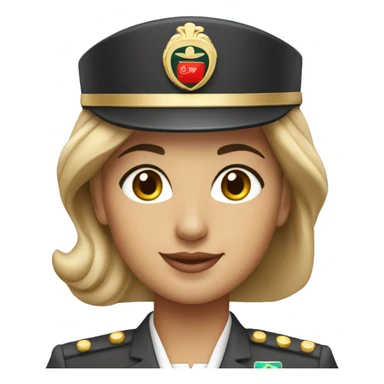 Emirates airlines stewardess sticker