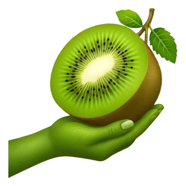 Kiwi hand promise sticker