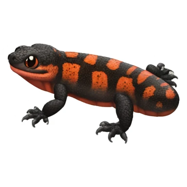 gila monster with four legs sticker