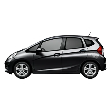 2013 black honda jazz sticker