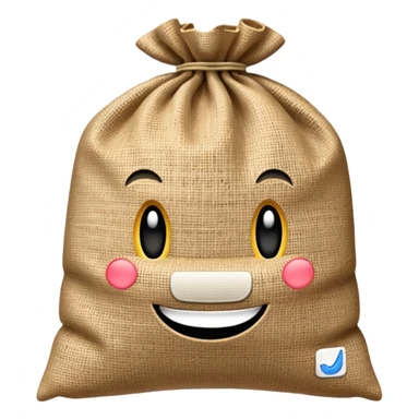 Grain sack sticker