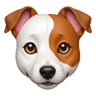 Cinematic Noble Jack Russell Terrier Portrait Emoji, Poised and spirited, with a compact, agile build in rich, warm tones, bright, alert eyes, perky ears, and a determined, lively expression, Simplified yet sharp and sophisticated features, highly detailed, glowing with a warm, natural luminescence, high shine, intelligent and resilient, stylized with an air of energetic authority, focused and alert, soft glowing outline, capturing the essence of a watchful and confident Jack Russell Terrier that appears ready to bound out of the screen with effortless energy! sticker