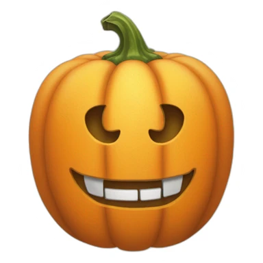 Citrouille méchante sticker