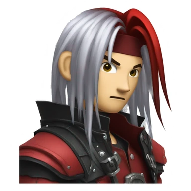 Final Fantasy 7 vincent valentine sticker