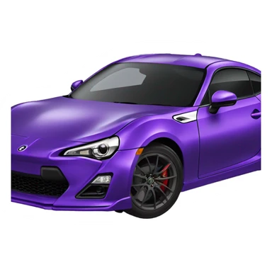 purple gt86 aero  sticker