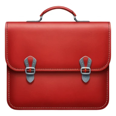 red Portfolio sticker