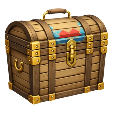 treasure chest sticker