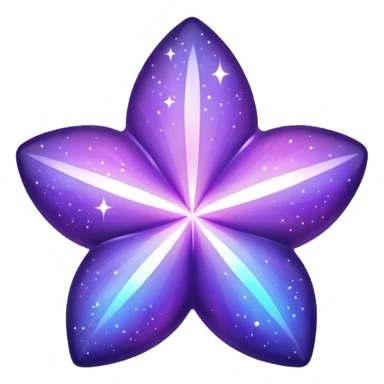 Etoile violette sticker