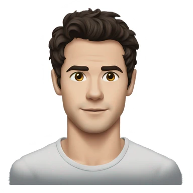 realistic Dylan O'Brien wearing tee sticker