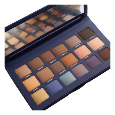 Eyeshadow pallet sticker