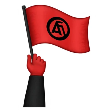 drapeau antifa sticker