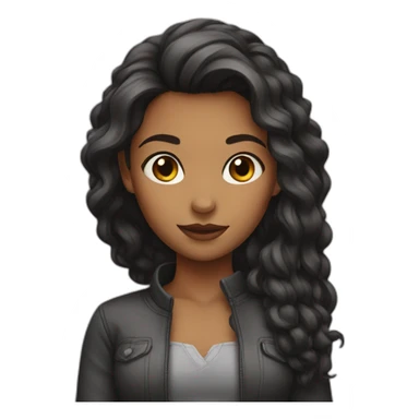 girl with less derss sticker