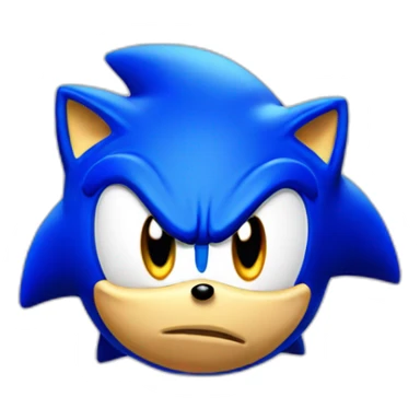 impatient sonic sticker