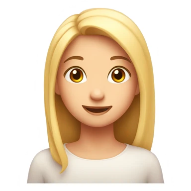 Lovely awww face with hearts around  sticker