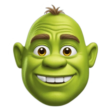 green-shrek sticker