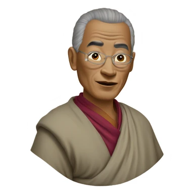 Dalaï-lama momonk sticker