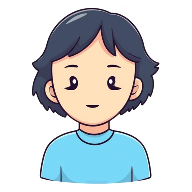 Chica cansada  sticker