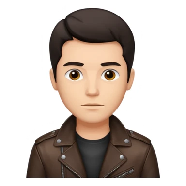 man facing away sticker