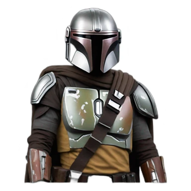 Mando the mandalorian sticker