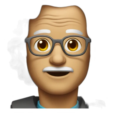 Doc emmet brown sticker