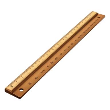 ruler sticker